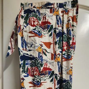 Wrap long skirt